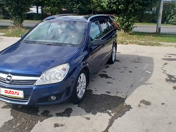 2007 Opel Astra H Рестайлинг, синий, 647000 рублей - вид 2