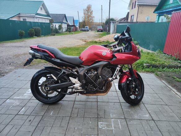 2007 Yamaha FZ6, красный, 425000 рублей - вид 2