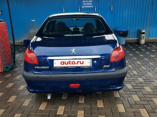 2009 Peugeot 206, синий, 250000 рублей, вид 3