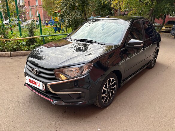 2023 Lada (ВАЗ) Granta Drive Active I Рестайлинг, чёрный, 1150000 рублей - вид 4