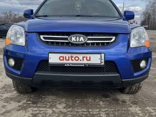 2010 Kia Sportage II Рестайлинг, синий, 950000 рублей, вид 1