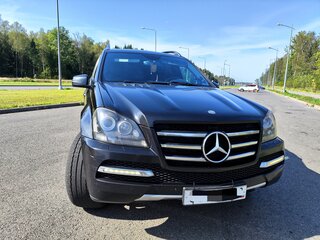 2012 Mercedes-Benz GL-Класс 350 I (X164) Рестайлинг, чёрный, 1600000 рублей, вид 2