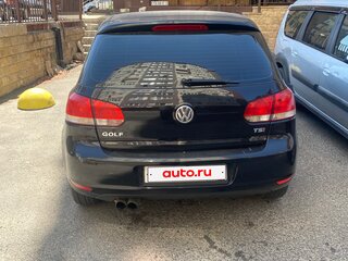 2009 Volkswagen Golf VI, чёрный, 400000 рублей, вид 4
