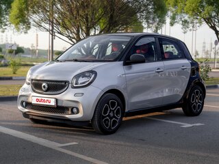 2017 Smart Forfour II, серебристый, 1550000 рублей, вид 1