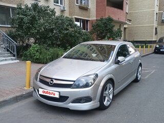 2007 Opel Astra GTC H Рестайлинг, серебристый, 590000 рублей, вид 2