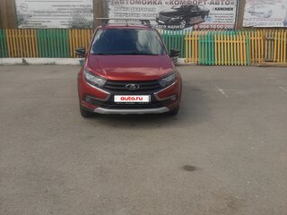 2019 Lada (ВАЗ) Granta Cross I Рестайлинг, красный, 600000 рублей, вид 1