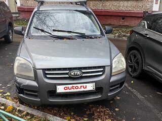 2006 Kia Sportage II, серый, 380000 рублей, вид 1