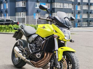 2009 Honda CB 600F Hornet, жёлтый, 650000 рублей, вид 1