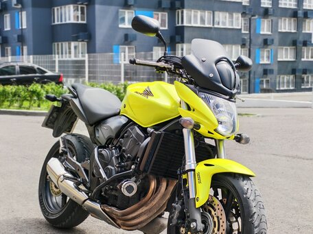 2009 Honda CB 600F Hornet, жёлтый, 650000 рублей, вид 1