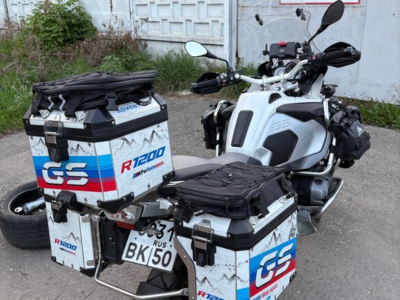 2015 BMW R 1200 GS Adventure, белый, 1000000 рублей - вид 9