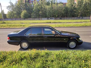 1995 Mercedes-Benz S-Класс 320 Long III (W140) Рестайлинг, чёрный, 2990000 рублей, вид 4