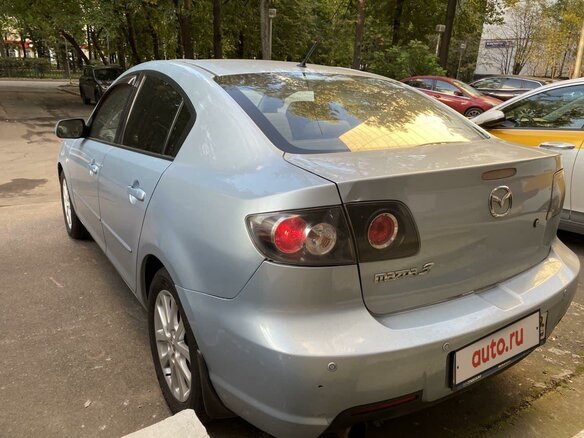 2008 Mazda 3 I (BK) Рестайлинг, голубой - вид 5