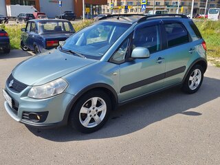 2013 Suzuki SX4 I (Classic) Рестайлинг, зелёный, 815000 рублей, вид 1