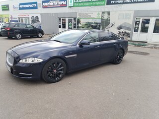 2013 Jaguar XJ Long IV (X351), синий, 3500000 рублей, вид 1