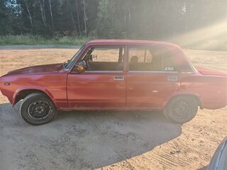 2006 Lada (ВАЗ) 2107, красный, 60000 рублей, вид 5