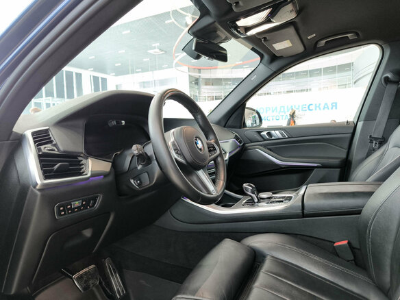 2019 BMW X5 30d IV (G05/G18), синий, 5300000 рублей - вид 15