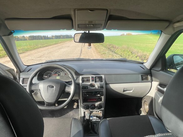 2010 Lada (ВАЗ) Priora I, серебристый, 210000 рублей - вид 6