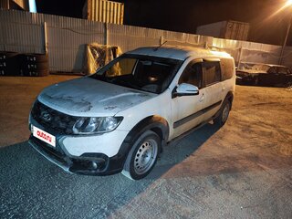 2021 Lada (ВАЗ) Largus Cross I Рестайлинг, белый, 986000 рублей, вид 2
