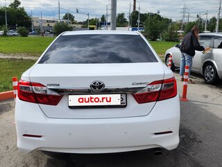 2014 Toyota Camry VII (XV50), белый, 1350000 рублей, вид 3