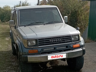 1992 Toyota Land Cruiser Prado 70 Series, серый, 2000000 рублей, вид 1