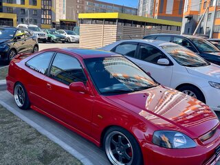 1997 Honda Civic VI, красный, 695000 рублей, вид 4