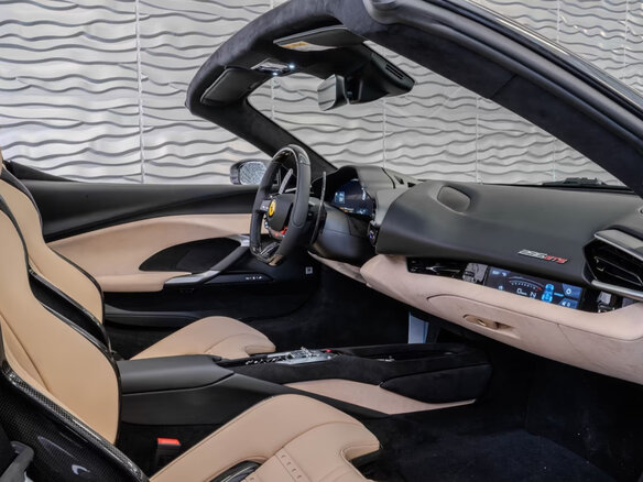 2026 Ferrari 296 GTS, серый - вид 7