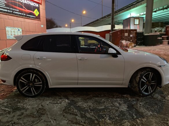 2013 Porsche Cayenne S Diesel II (958), белый - вид 5