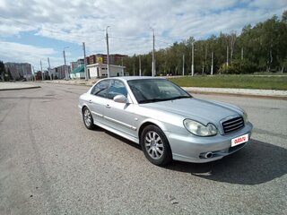 2006 Hyundai Sonata ТагАЗ IV (EF) Рестайлинг, серебристый, 480000 рублей, вид 3