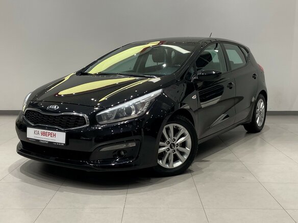2015 Kia Ceed II Рестайлинг, чёрный