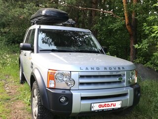 2007 Land Rover Discovery III, серебристый, 2750000 рублей, вид 3