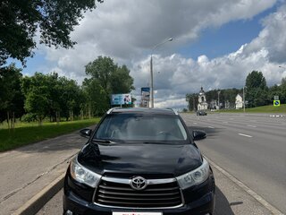 2014 Toyota Highlander III (XU50), чёрный, 2150000 рублей, вид 2