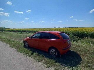 2005 Ford Focus I Рестайлинг, красный, 265000 рублей, вид 4