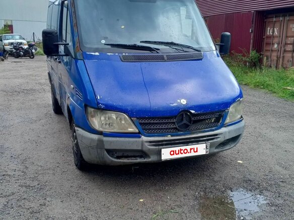 2004 Mercedes-Benz Sprinter, синий, 370000 рублей