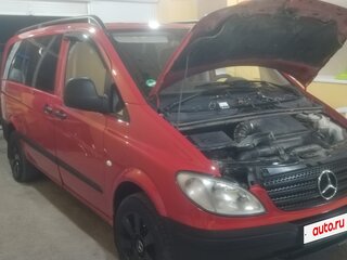 2005 Mercedes-Benz Vito 109 CDI L1 II (W639), красный, 1500000 рублей, вид 1