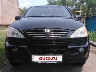 2007 SsangYong Kyron 5-speed I Рестайлинг, чёрный, 800000 рублей, вид 2