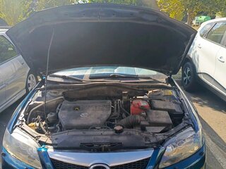 2007 Mazda 6 I (GG) Рестайлинг, синий, 700000 рублей, вид 5