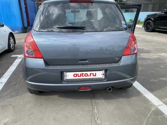 2009 Suzuki Swift III, серый, 680000 рублей - вид 5