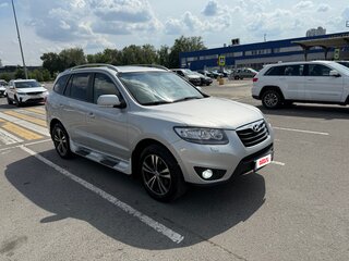 2011 Hyundai Santa Fe II Рестайлинг, серебристый, 1550000 рублей, вид 3