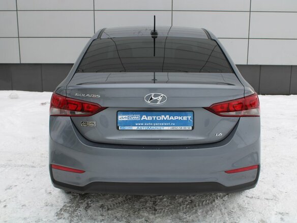 2018 Hyundai Solaris II, серый - вид 9