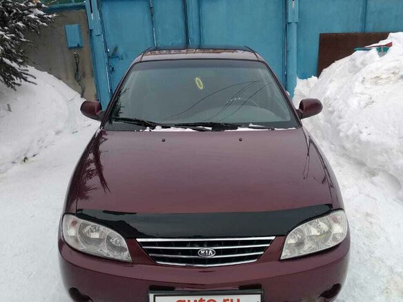 2006 Kia Spectra I Рестайлинг 2, пурпурный