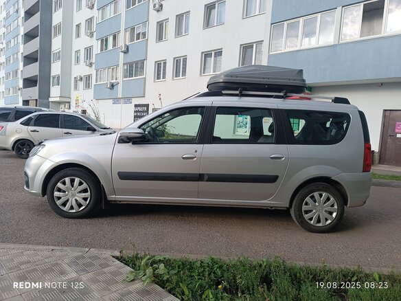 2025 Lada (ВАЗ) Largus I Рестайлинг, серебристый, 1450000 рублей - вид 3