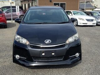 2017 Toyota Wish II Рестайлинг, чёрный, 1210000 рублей, вид 2