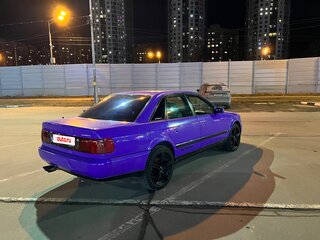 1992 Audi 100 S4 IV (C4), фиолетовый, 700000 рублей, вид 3