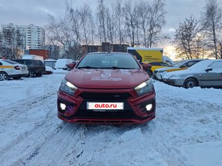 2016 Lada (ВАЗ) Vesta I, красный, 730000 рублей, вид 2