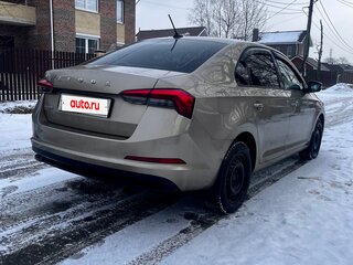2022 Skoda Rapid II, коричневый, 1900000 рублей, вид 3