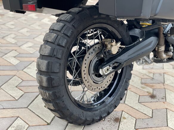2013 Triumph Tiger 800, зелёный - вид 13
