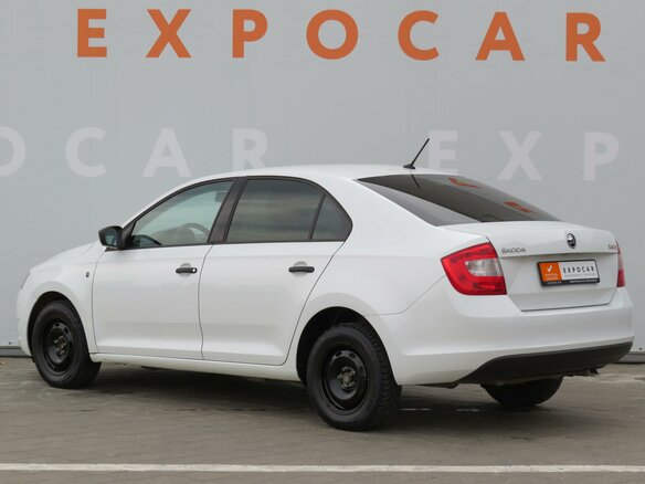 2015 Skoda Rapid I, белый - вид 4