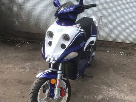 2012 Baltmotors Hiker 125, синий, 80000 рублей, вид 1