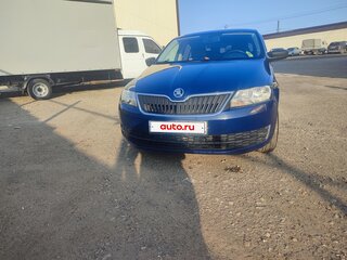 2014 Skoda Rapid I, синий, 850000 рублей, вид 1