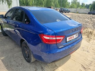 2021 Lada (ВАЗ) Vesta I, синий, 1100000 рублей, вид 5